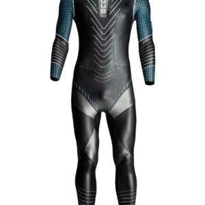 HUUB Pánský neopren Pinnacle NB 3:5 - černý/modrý/stříbrný