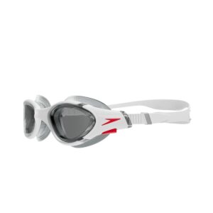 Speedo Óculos Biofuse 2.0 - Branco/ Vermelho/ Fumaça Clara