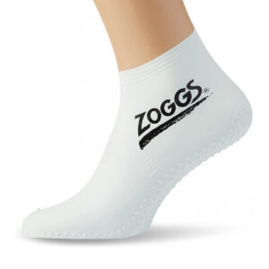 Zoggs Latexové bazénové ponožky - bílé
