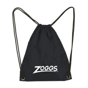 Zoggs Bolsa tipo bandoleira para natação - preta