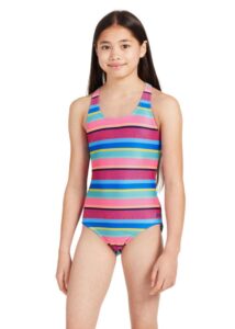 Zoggs Costume da bagno Rowleeback di Toucan Tropics per bambini