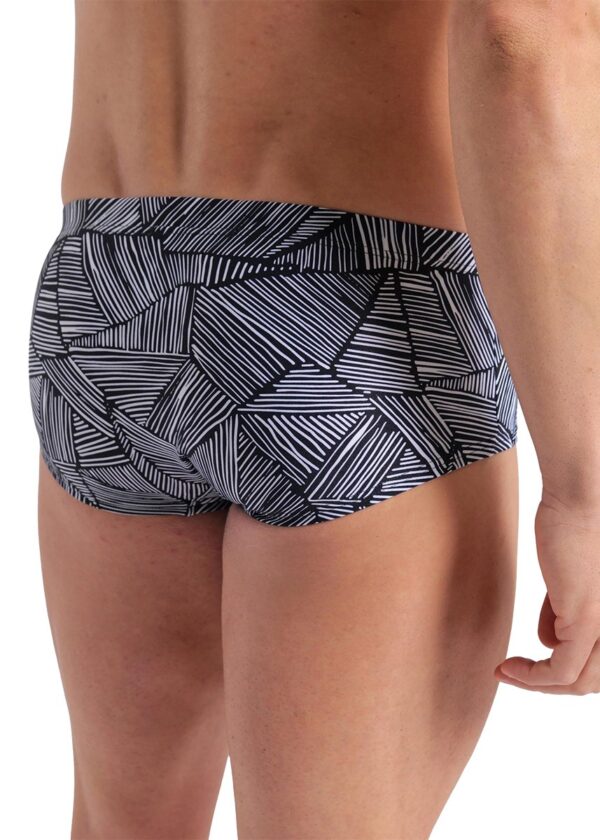 Arena Aboutview Costume da bagno corto a vita bassa – Bianco / Multicolore