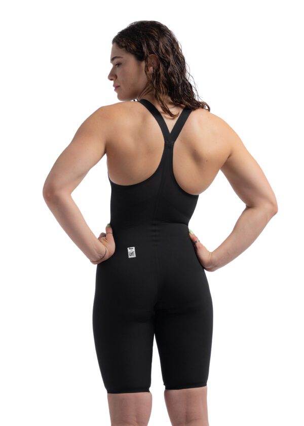 Speedo Fastskin LZR Puro Valor 2.0 Jaqueta Kneeskin com Costas Fechadas – Preta