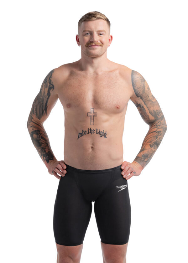 Speedo Fastskin LZR Pure Valor 2.0 High Waisted Jammer - Black