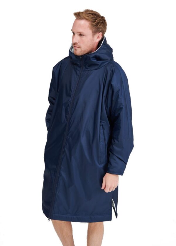 Szlafrok do suszenia Finden + Hales One Size All Weather – granatowy-0