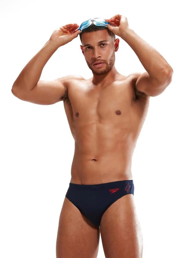 Speedo Calcinha Hyper Boom Splice 7cm - Azul Marinho