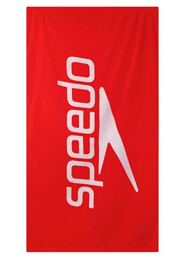 Speedo Toalha com logotipo - Vermelho/Branco-0