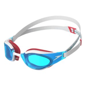 Speedo Fastskin Óculos Hyper Elite - Azul / Branco / Vermelho