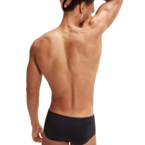Speedo Męskie majtki Allover Digi 14 cm – czarne / fioletowe