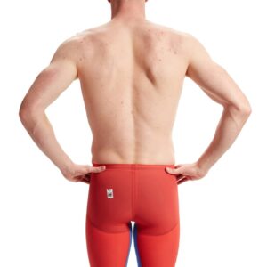 Speedo Fastskin LZR Pure Valor 2.0 Visoki struk Jammer – Vatreno crvena / Kobaltno rumena
