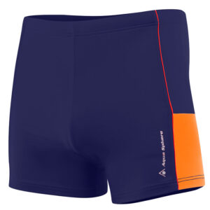 Aquasphere Szorty kąpielowe Noah Boys - granatowe / pomarańczowe