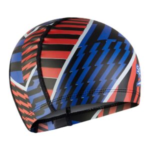 Speedo Dječja kapa Pace - Crna / Bijela / Lubenica
