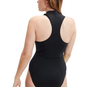 Speedo Damski bezrękawnik termiczny – czarno-żółty