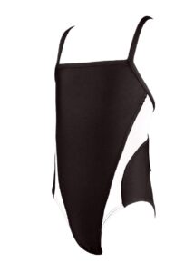 FINIS Costume da bagno Skinback per bambini - Nero
