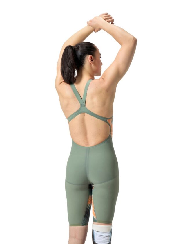 Speedo Fastskin LZR Pure Valor 2.0 Openback Kneeskin – Country Green / Nektarinka
