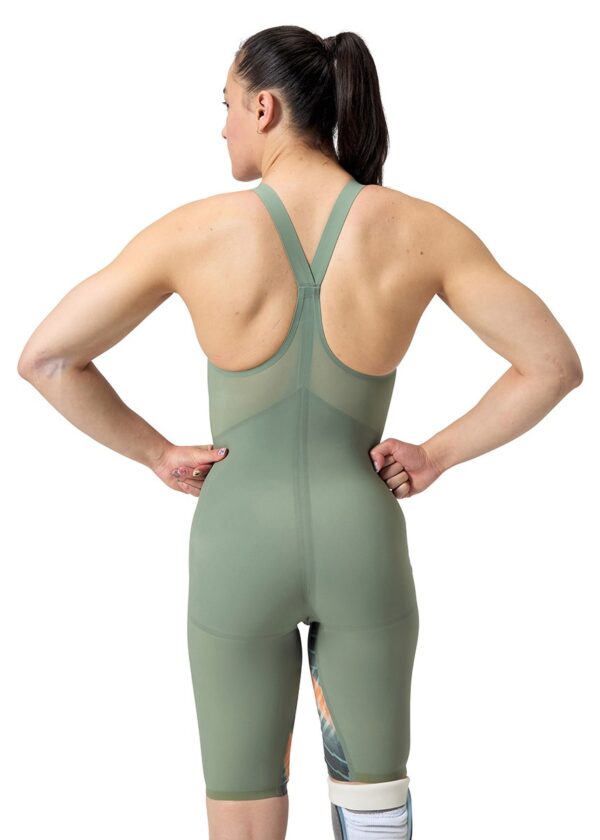 Speedo Fastskin LZR Pure Valor 2.0 Uzavřené podkolenky – Venkovská zelená / Nektarinka