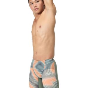 Speedo Fastskin LZR Pure Valor 2.0 Visoki struk Jammer - Zelena / Narančasta-0