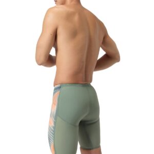 Speedo Fastskin LZR Pure Valor 2.0 Visoki struk Jammer – Zelena / Narančasta