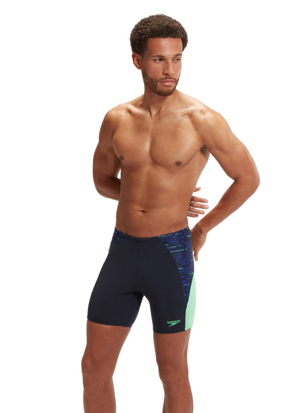 Speedo END+ MAX Srednji spoj Jammer - Tamnoplava / Zelena