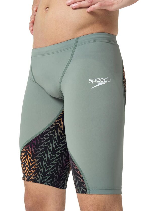 Speedo Fastskin LZR Ignite Jammer - Venkovská zelená / Černá / Nektarinka