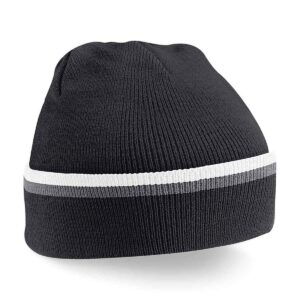 Czapka Beechfield Teamwear - Czarny / Grafitowy / Szary / Biały