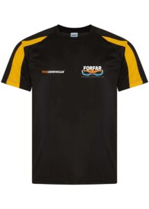 Maglietta personalizzata bicolore ForFar Swimming Club - Adulto