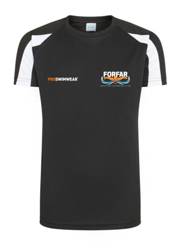 ForFar Swimming Club Custom 2-Colour T-Shirt-0