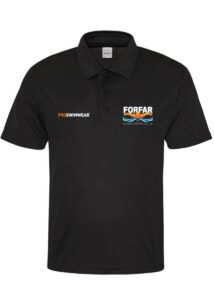 Πόλο ForFar Swimming Club Custom Black