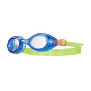 TYR Gogle Aqua Blaze Junior - Niebieski / Żółty