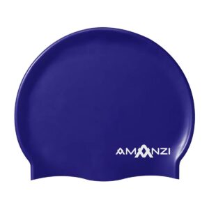 AMANZI Silikonová plavecká čepice s borůvkami
