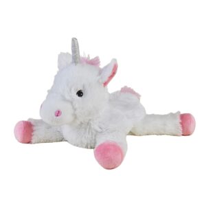 Warmies Unicórnio de pelúcia para micro-ondas - 26 cm