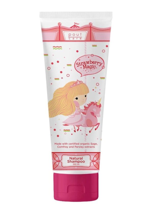 Szampon naturalny Pout Care Strawberry Magic - 250ml