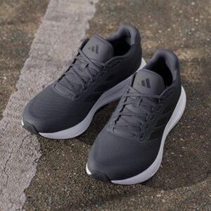 Adidas Buty sportowe Runfalcon 5 dla mężczyzn – szare / czarne / białe