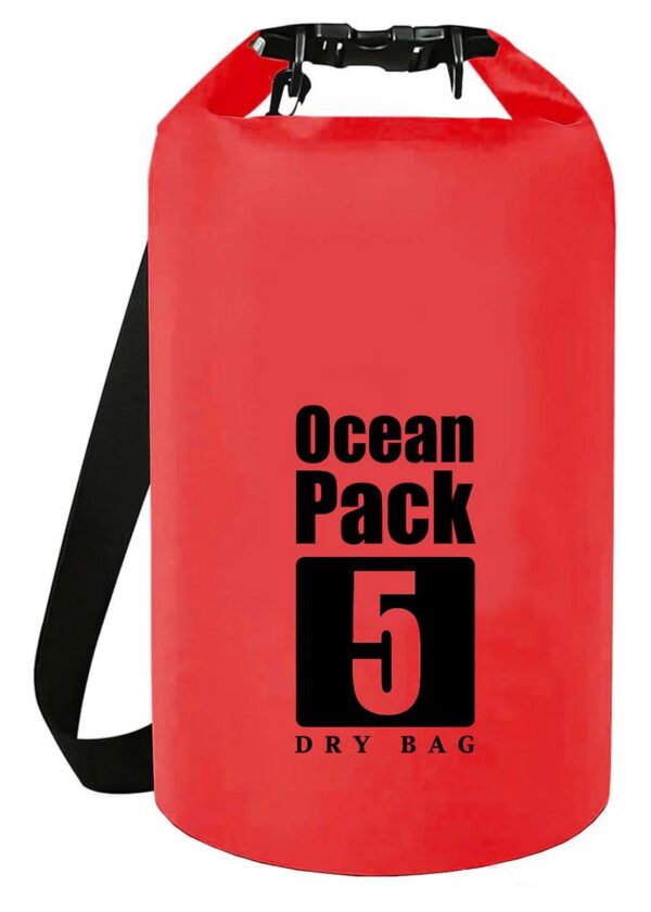 Bolsa Seca Ocean Pack 5 Litros - Vermelha