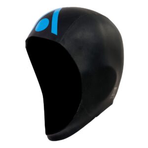 Aquasphere Aquaskin otvorena kapuljača za vodu V2 - crna / plava-0