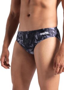 Arena Slip da uomo Crackle - Nero