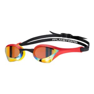 Arena Cobra Ultra Swipe Spegelglasögon - Guld / Röd-0