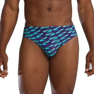 TYR Durafast Elite Dragonflyte Brief - Verde / Blu navy