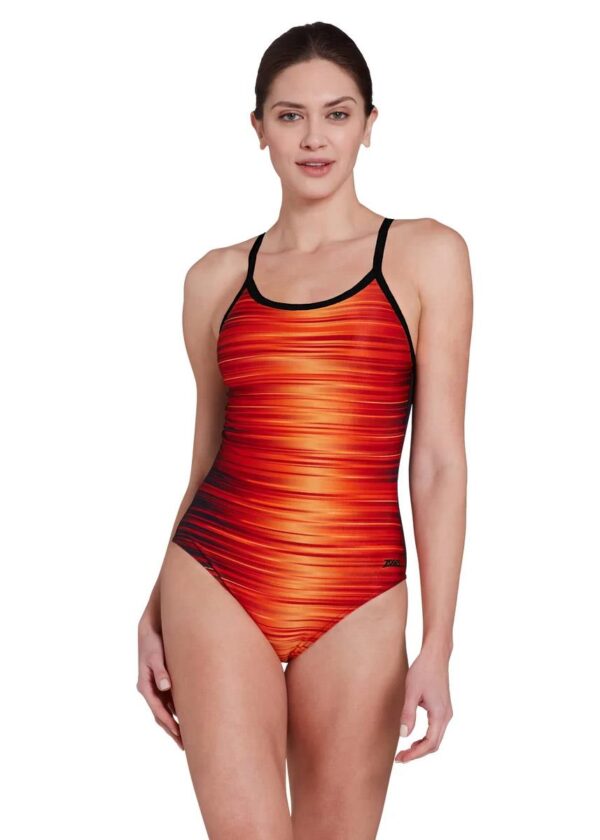 Zoggs Pipeline Orange Strikeback Badedragt