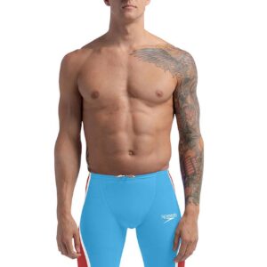 Speedo Fastskin LZR Pure Intent 2.0 kõrge vöökohaga Jammer - Sinine / Punane / Lumi