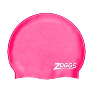 Zoggs Toucas de natação de silicone - Rosa