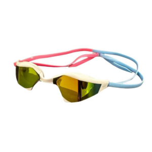 Occhialini da nuoto a specchio Spurt Adrenaline - Bianco/Rosa