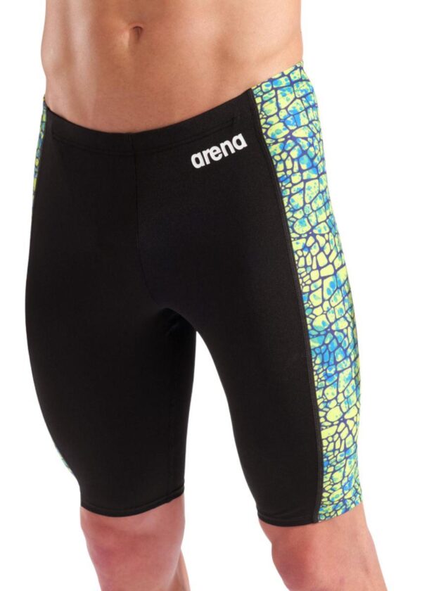 Arena Snakeskin Jammer - Czarny / Zielony / Wielokolorowy