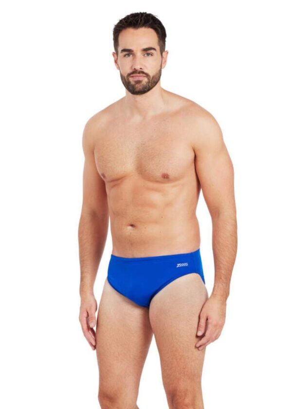 Zoggs Calções de banho masculinos Cottesloe Racer - Azul Royal