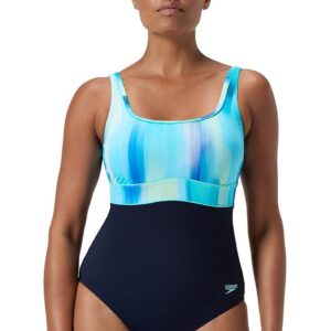 Speedo Dámské tvarující plavky ContourEclipse - True Navy-0