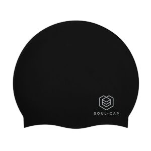 Touca de Natação Soul Cap Adulto Regular - Preta