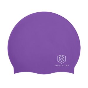 Touca de Natação Soul Cap Adulto Regular - Roxa