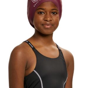 Soul Cap Kids Voluminous kapa za plivanje - bordo