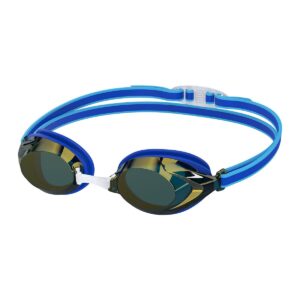 Speedo Dječje Vanquisher 3.0 zrcalne naočale - kobaltno plavu / zlatnu