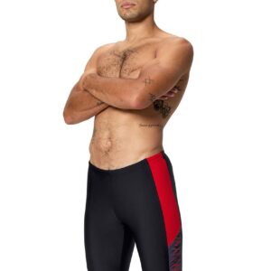Speedo Immersione Jammer - Antracite / Rosso ad alto rischio